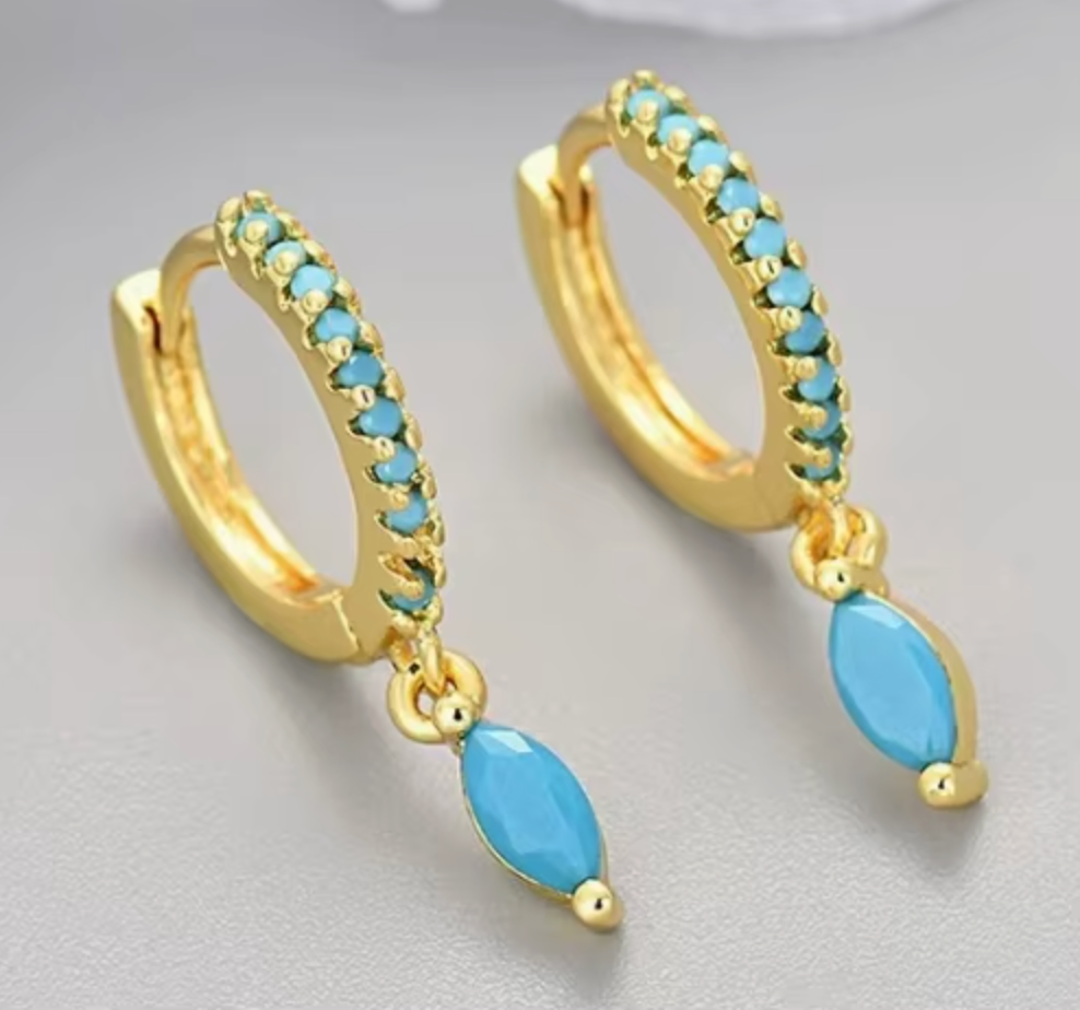 Turquoise Drops