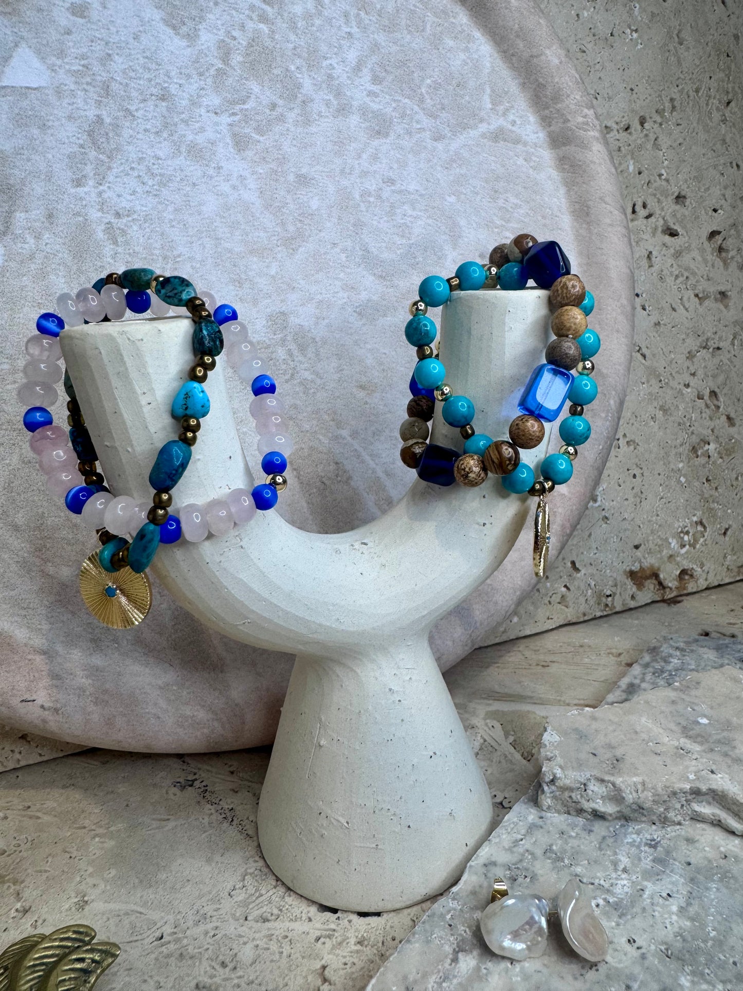 Rose Quartz + Cobalt Blue