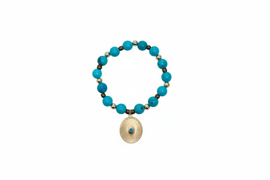 Round Turquoise + Pendant