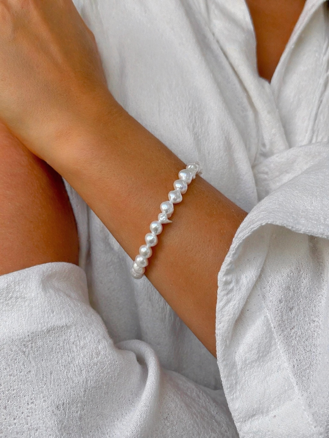 Baroque Pearl Bracelet