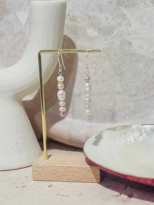 Baroque Blush Pearl Drops