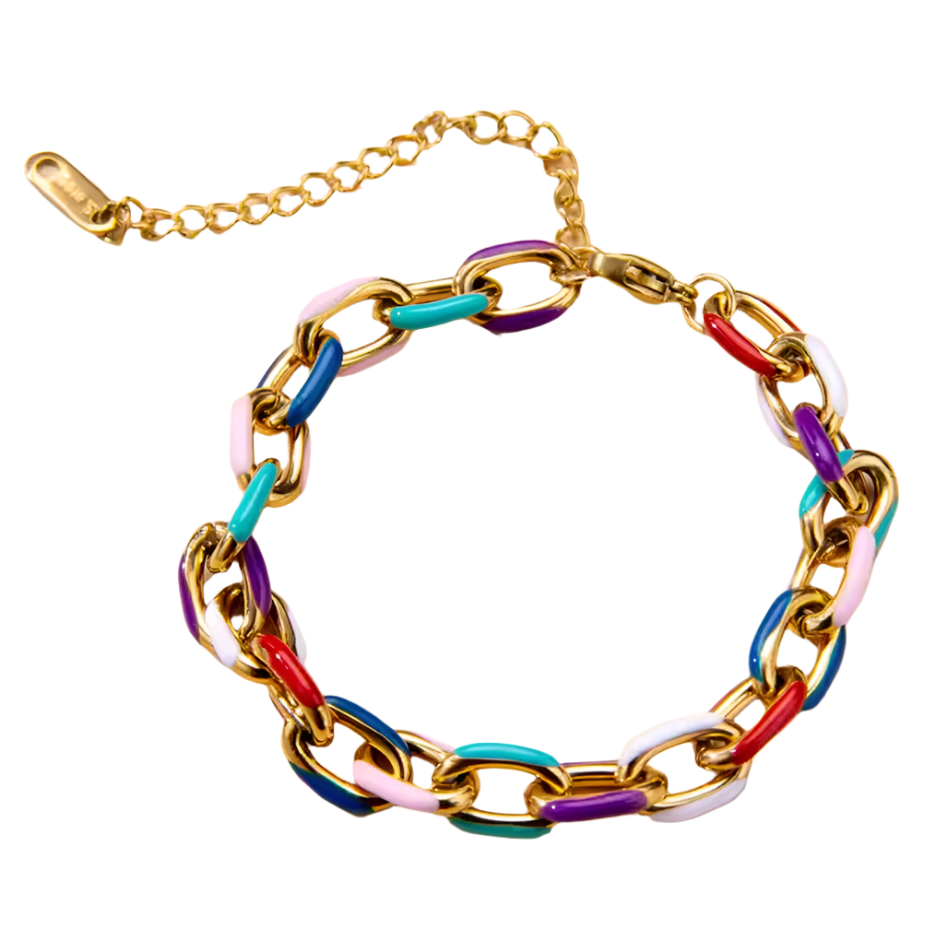 Carnival Link Bracelet